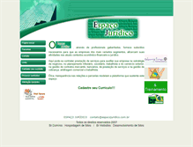 Tablet Screenshot of espacojuridico.com.br